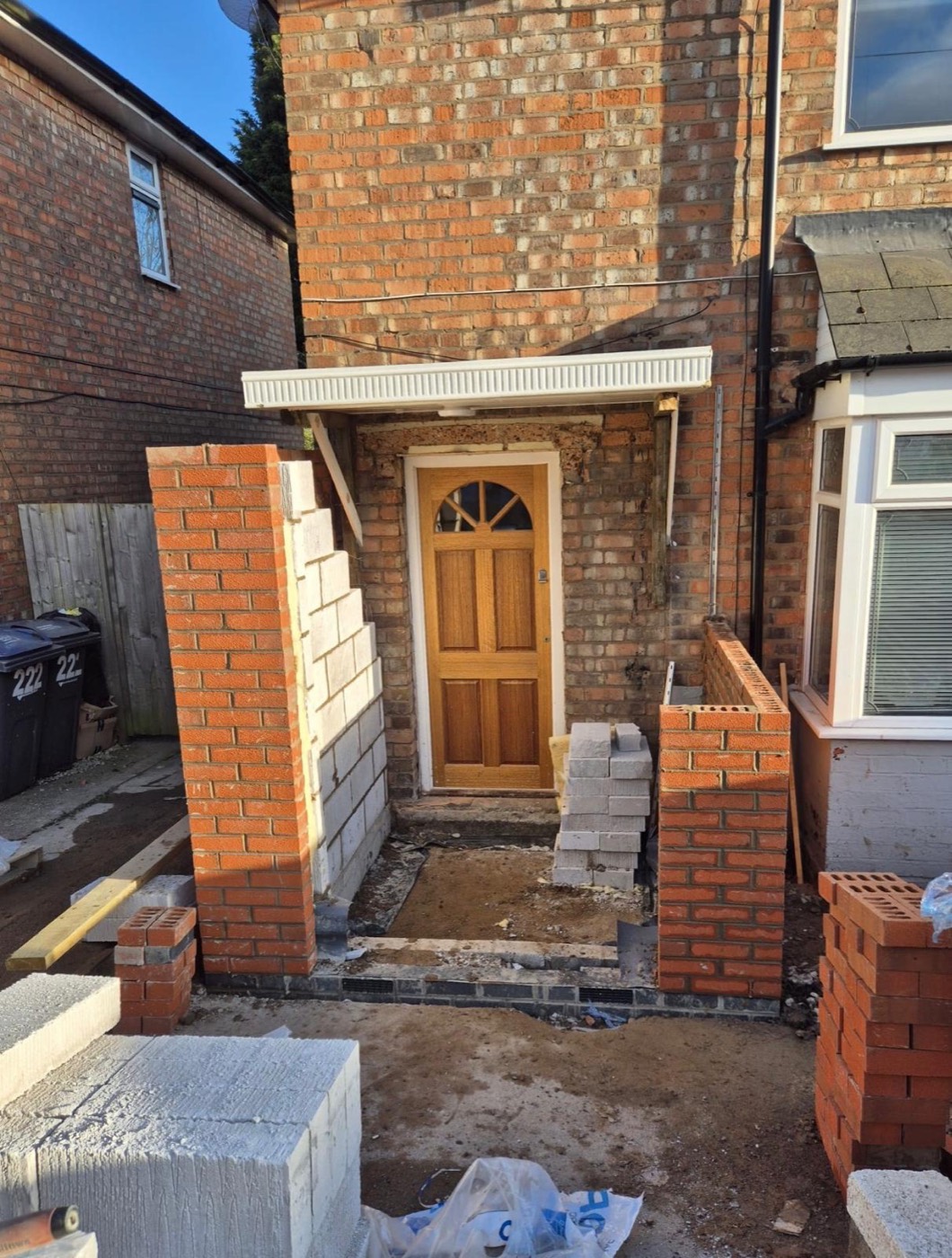 Front Porch Build in Acocks Green