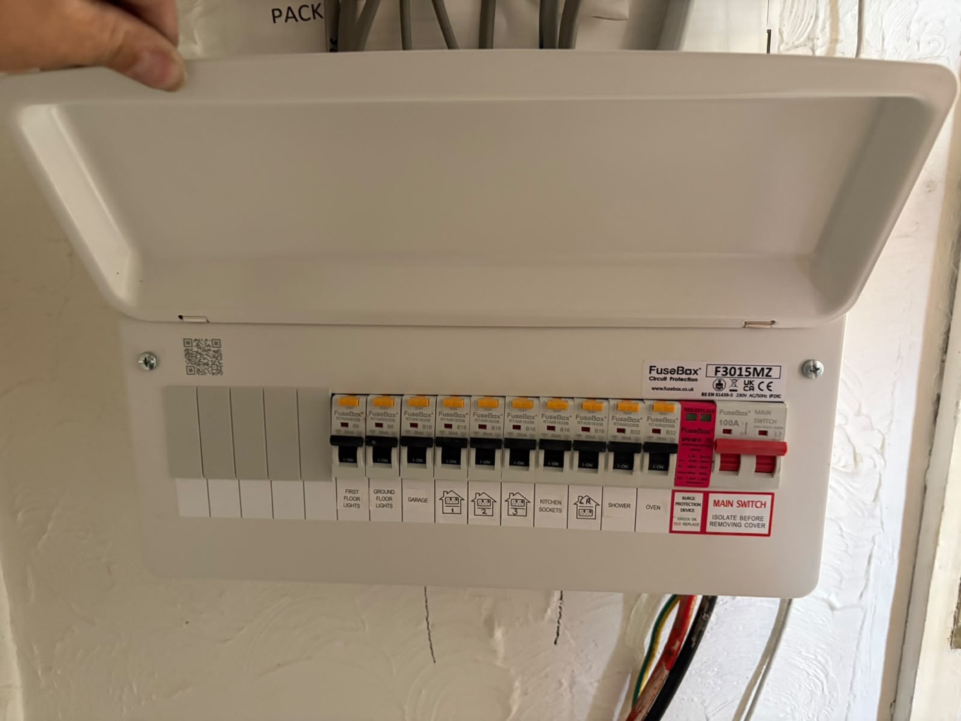 Electrical carried out by Trio Construction Group in Solihull