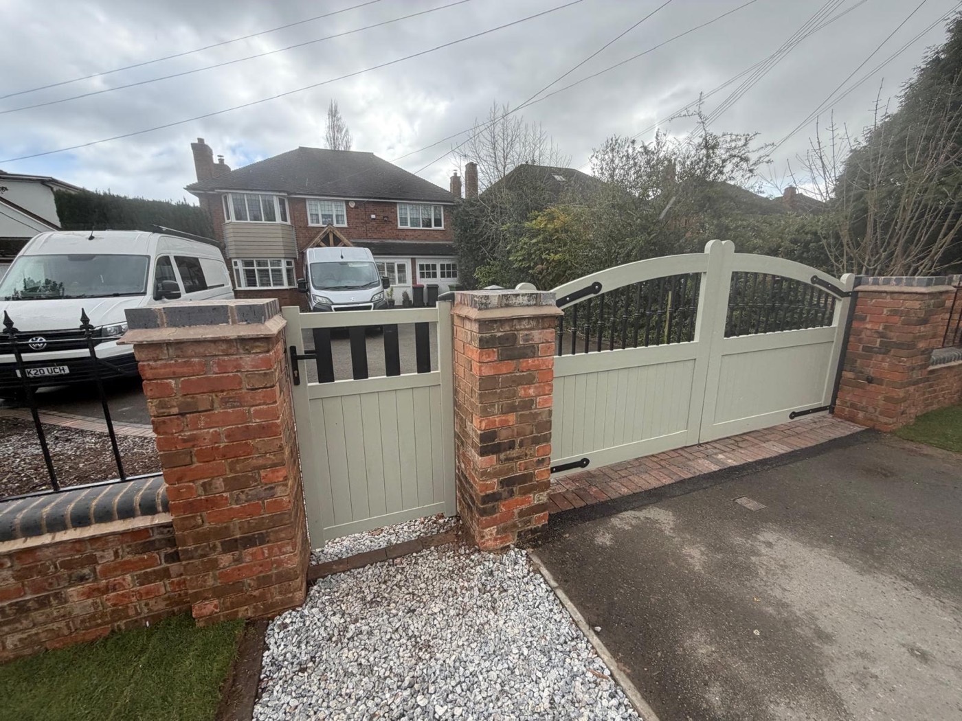 Fencing & Gates carried out by Trio Construction Group in Solihull