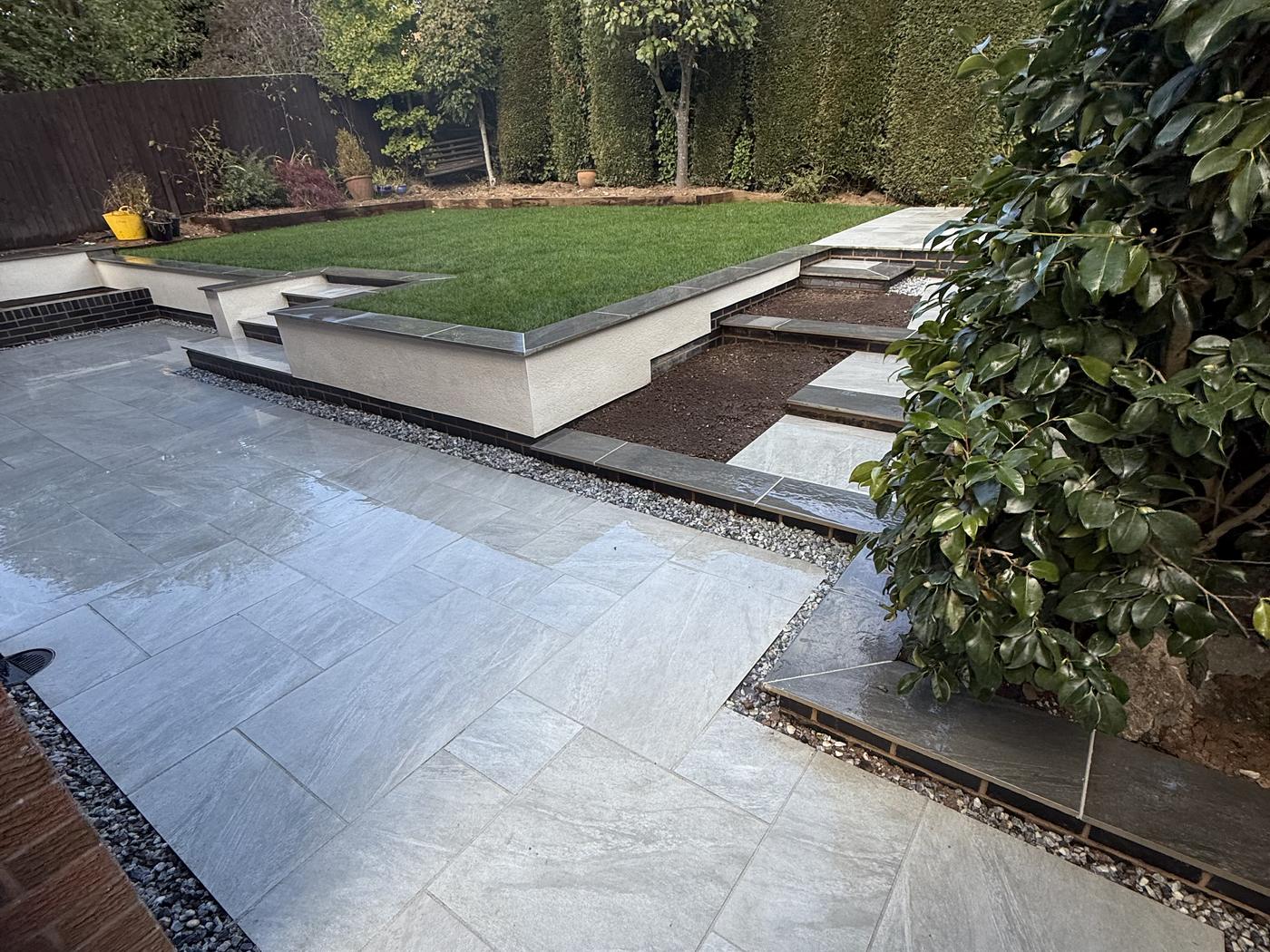 Landscaping & Outdoor carried out by Trio Construction Group in Solihull and Birmingham